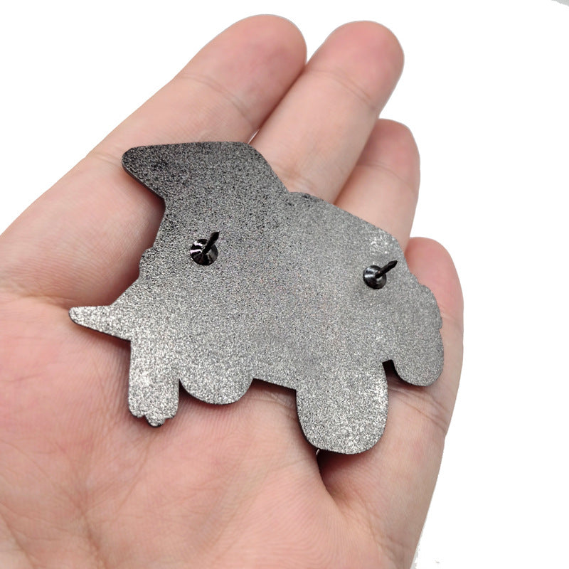 Jeep Outdoor Travel Scenery Pin