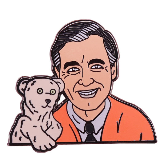 Mr. Rogers' Neighborhood Puppet Bear Pin