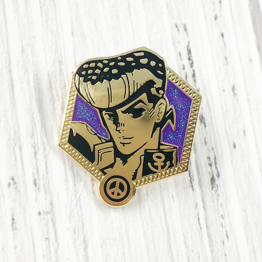 JoJo's Bizarre Adventure Josuke Higashikata Flash Pin
