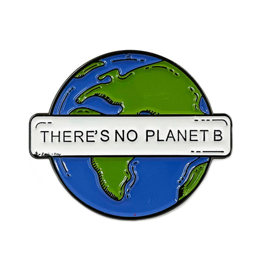 There Is No Second Earth: Protect the Environment (English Pun) Pin