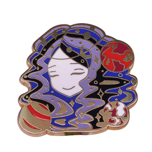 Cosmic Girls Nebulae Pin