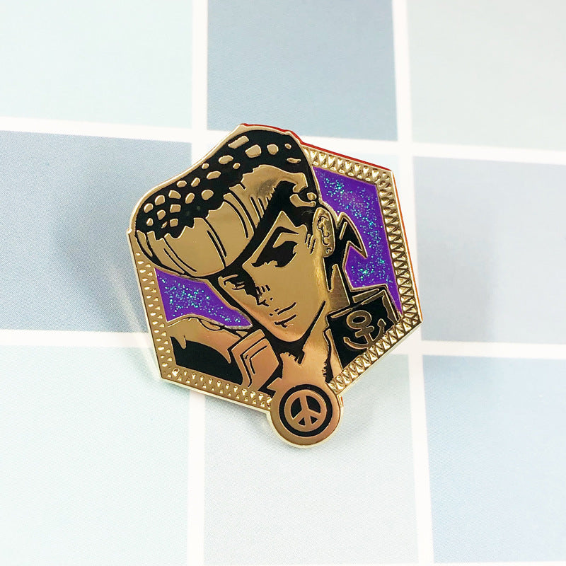 JoJo's Bizarre Adventure Josuke Higashikata Flash Pin