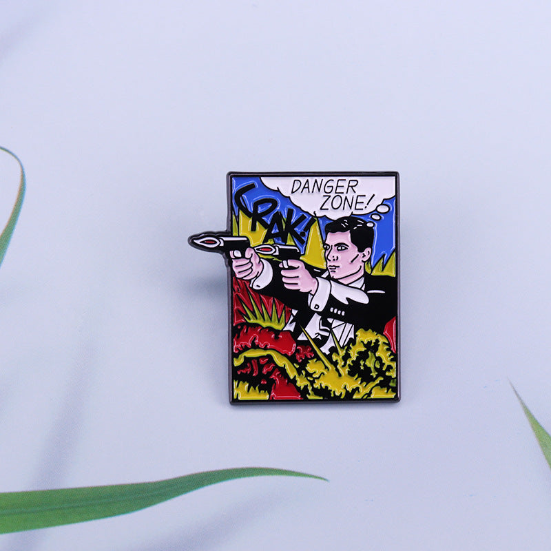 Archie'S Danger Zone Pin
