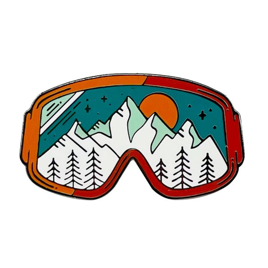 Ski Goggles Pin
