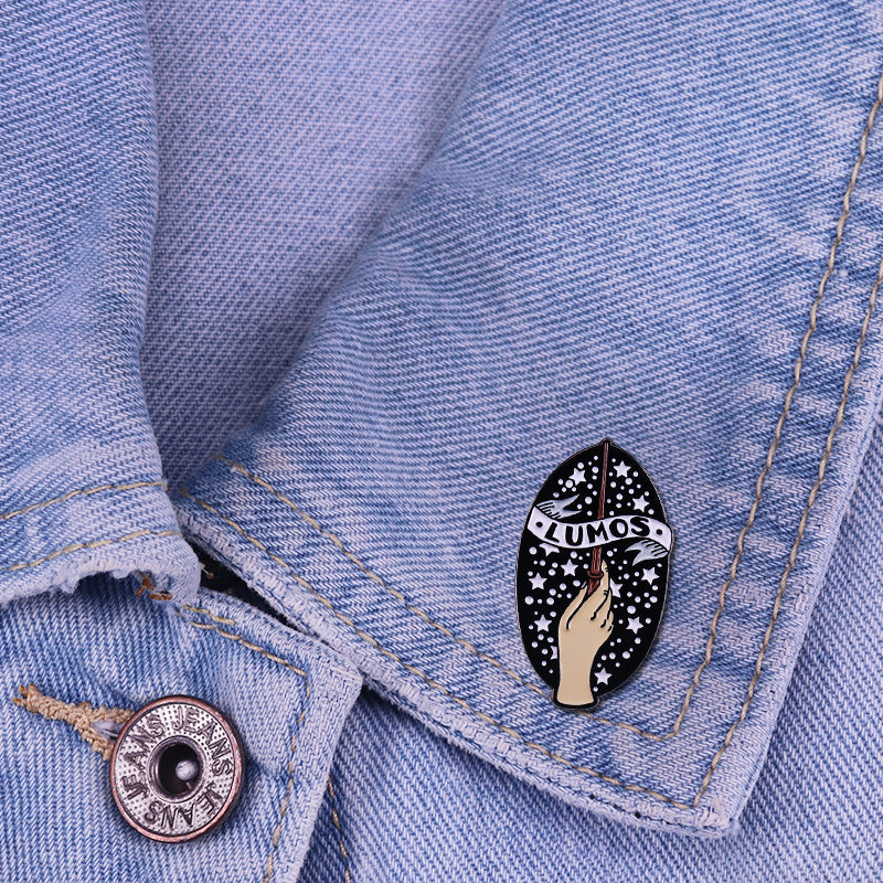 Harry Potter Lumos Spell Pin