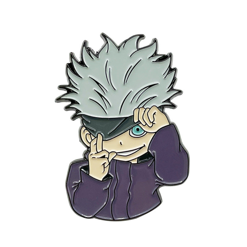Jujutsu Kaisen Gojo Satoru Yuji Itadori Accessories Pin
