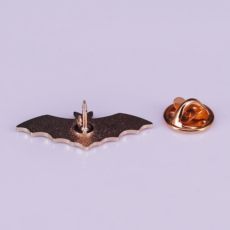 Weird Vampire Bat Celestial Witchcraft Pin