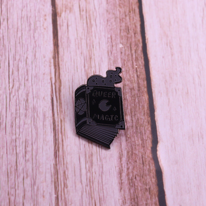 Queer Magic Book Pin
