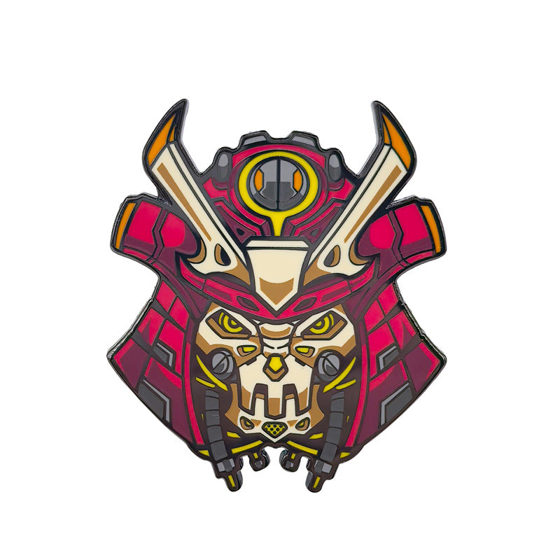 Robot Samurai Punk Future Style Pin