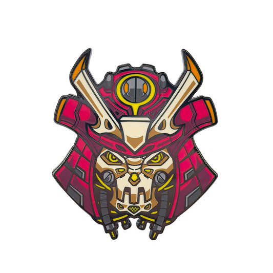 Robot Samurai Punk Future Style Pin