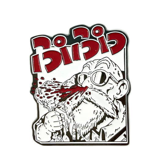 Master Roshi Nosebleed Funny Dragon Ball Pin