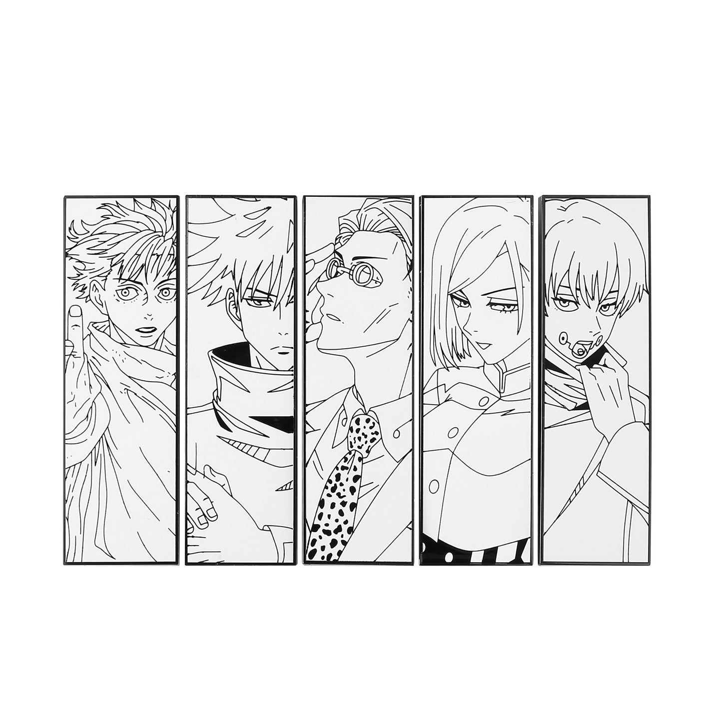 Jujutsu Kaisen Yuta Okkotsu Megumi Fushiguro Nobara Kugisaki Toge Inumaki Kento Nanami Pin