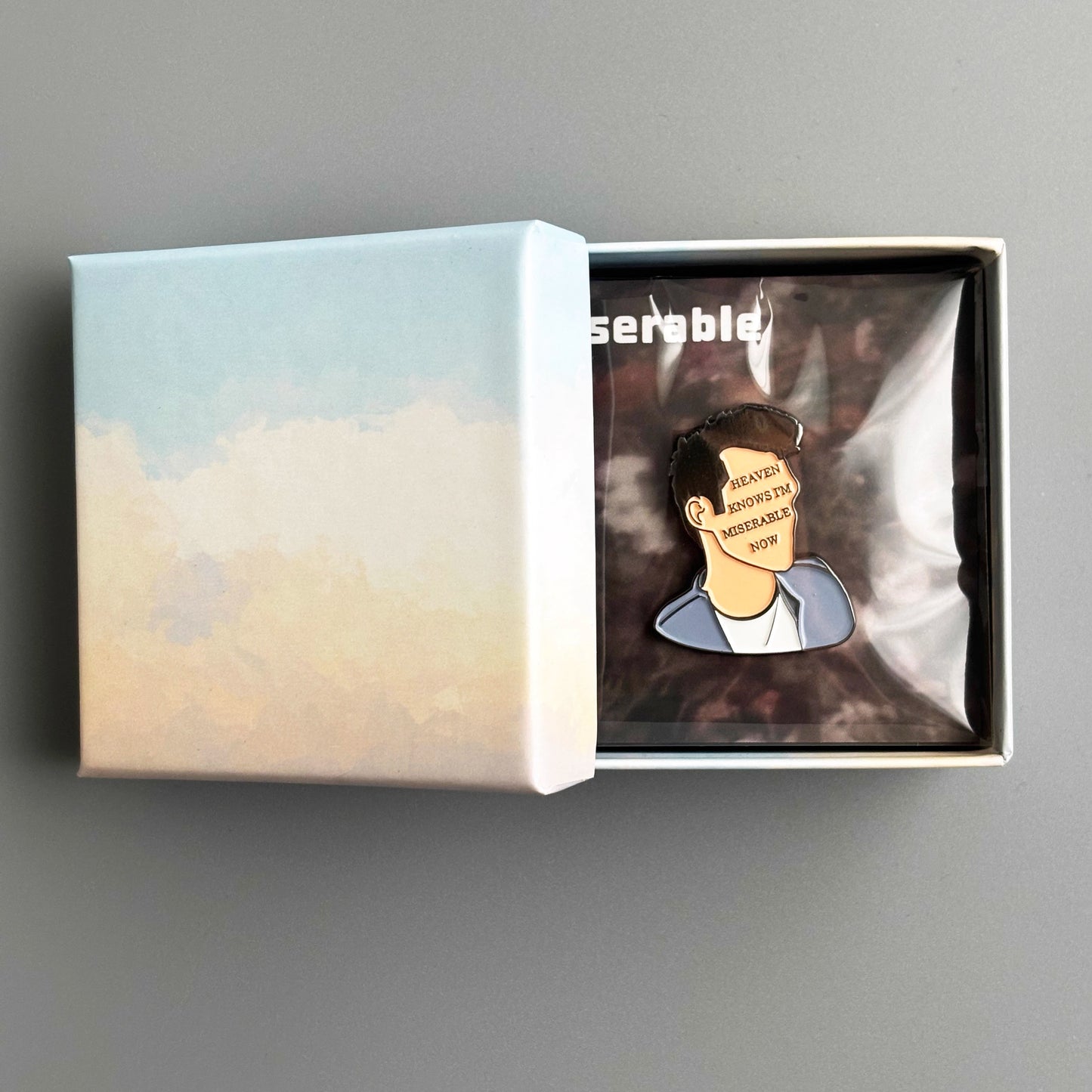 Miserable Smith Band The Smiths Pin