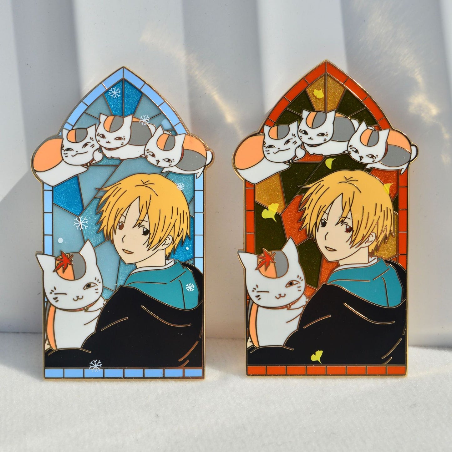 Natsume's Book of Friends Natsume Takashi Nyanko-sensei Pin