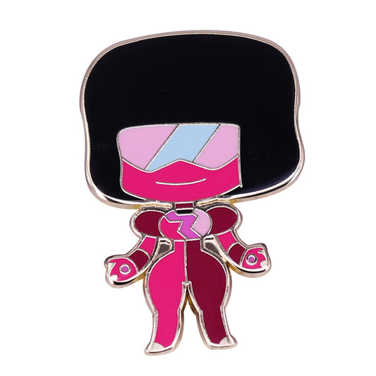 Steven Universe Gem Garnet Pin