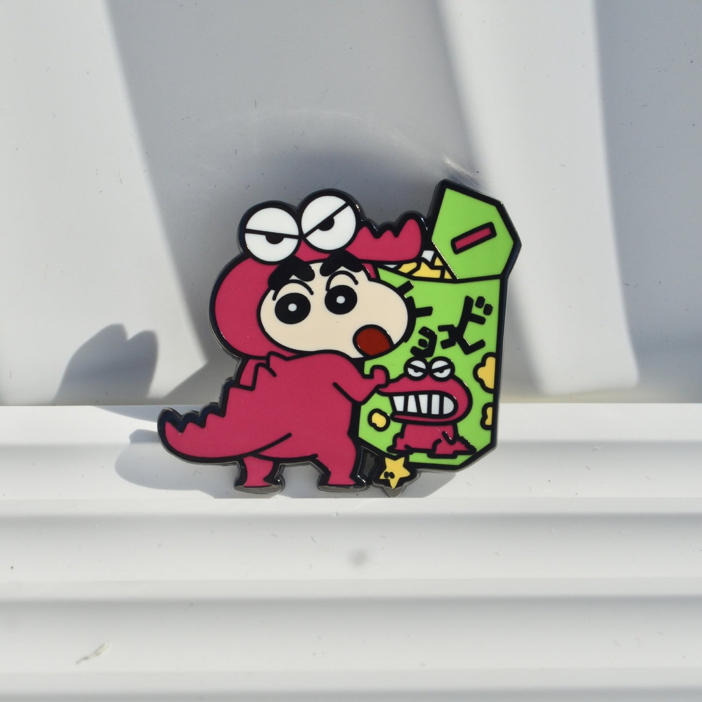 Crayon Shin-chan Crocodile Mr. Biscuit Pin