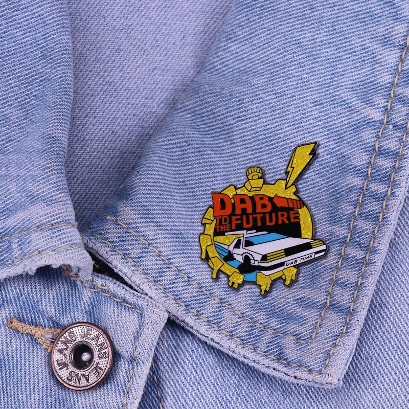 “Dab To The Future”Back To The Future Pin