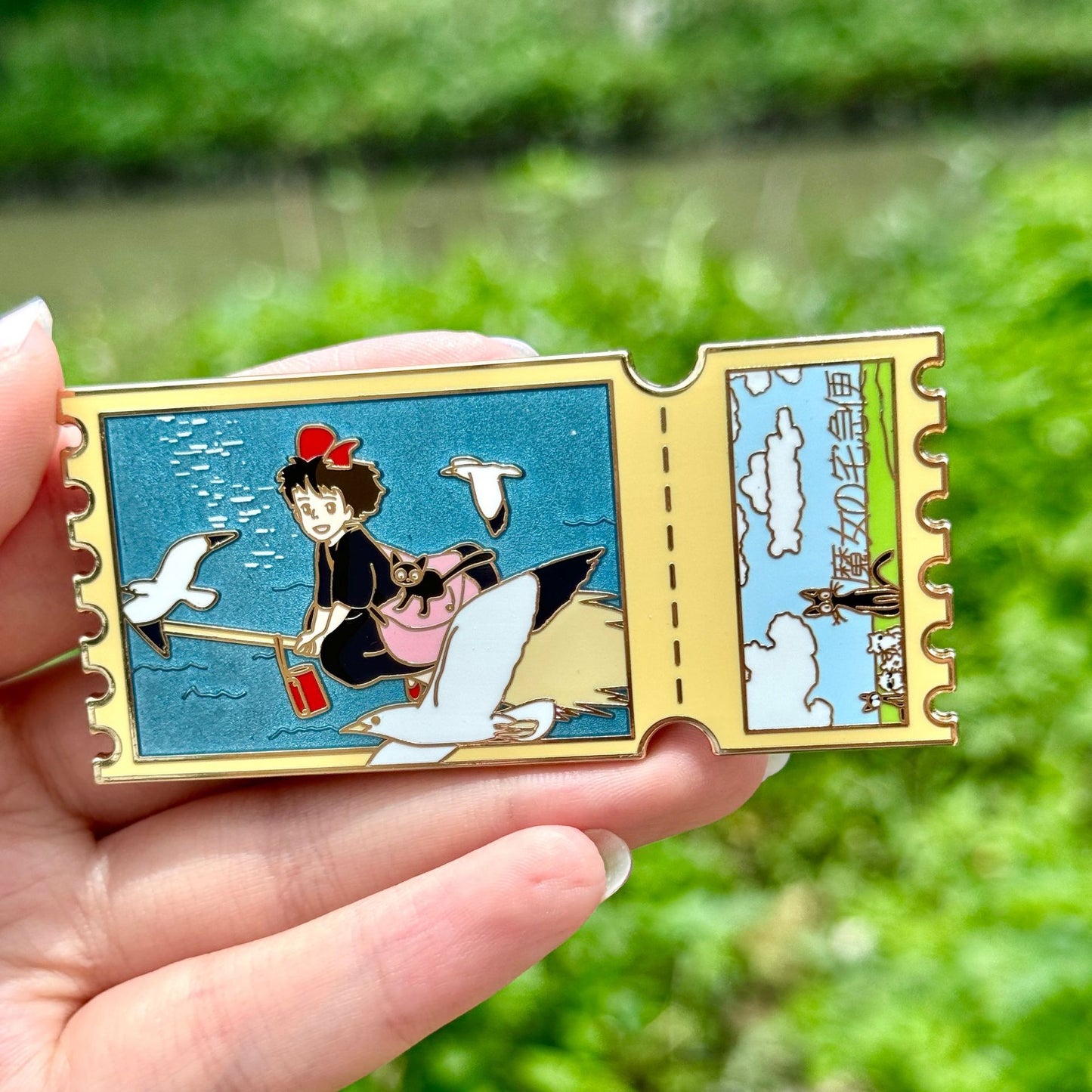 Kiki's Delivery Service Ticket Stub Pin