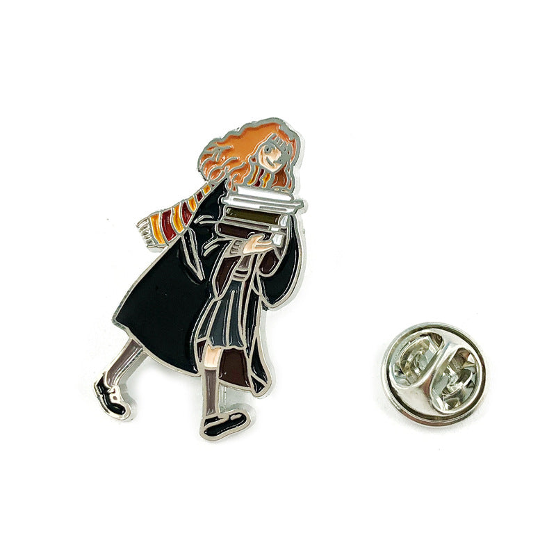 European and American Film Wizard Hat Pin