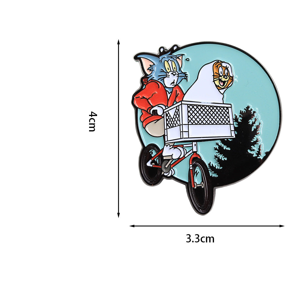 Tom And Jerry E.T. Ride Pin