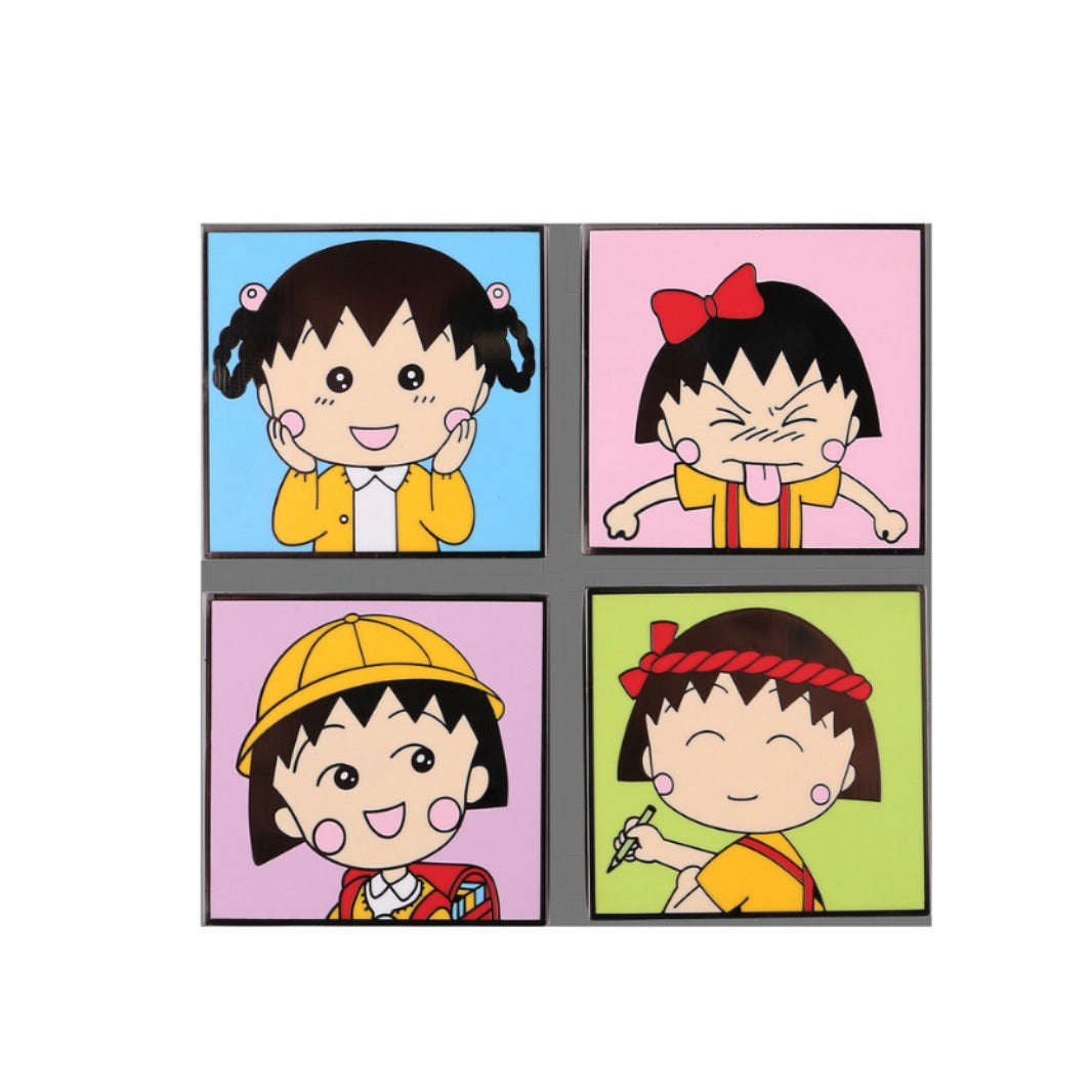 Chibi Maruko-chan Boys and Girls Pin
