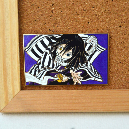 Demon Slayer: Kimetsu no Yaiba Giyu Tomioka, Obanai Iguro, Kyojuro Rengoku Pin