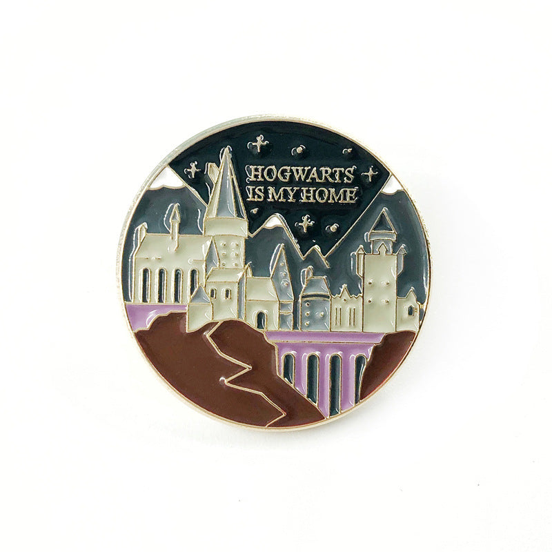 Magic Academy European and American Film Pin