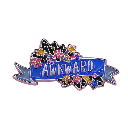 Beautifully Awkward Flowers Pin
