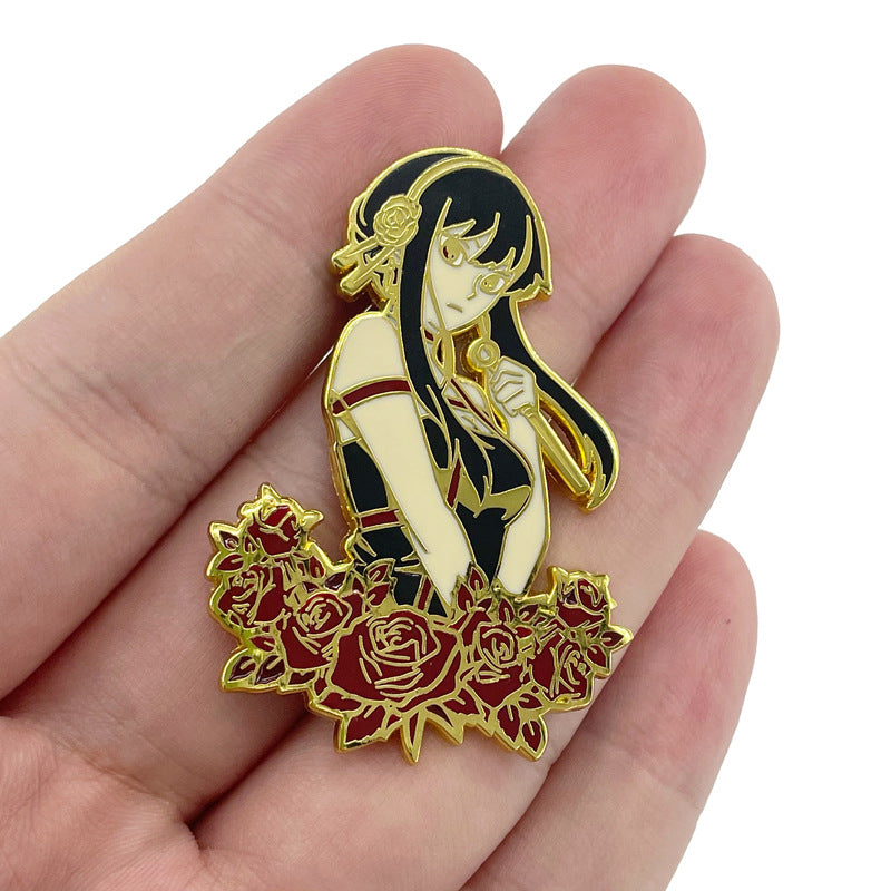 SPY x FAMILY Yor Forger Cartoon Pin