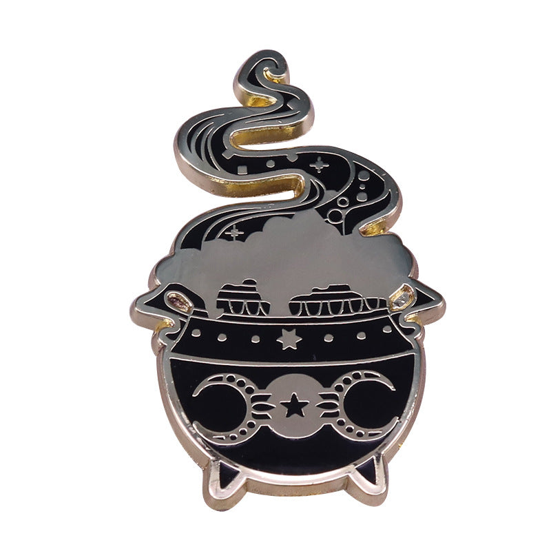 front view of Magic Cauldron Pin