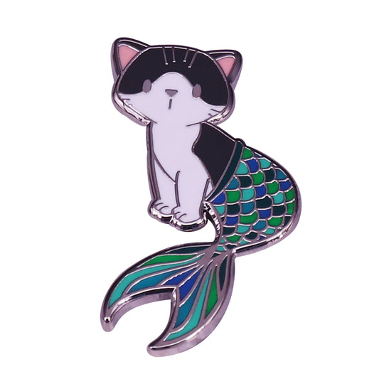 Mermaid Cat Pin