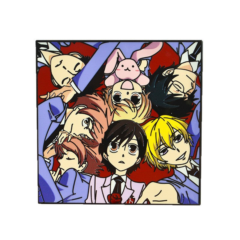 Ouran High School Host Club: Haruhi Fujioka, Tamaki Suoh, Haruhi and Tamaki Pin