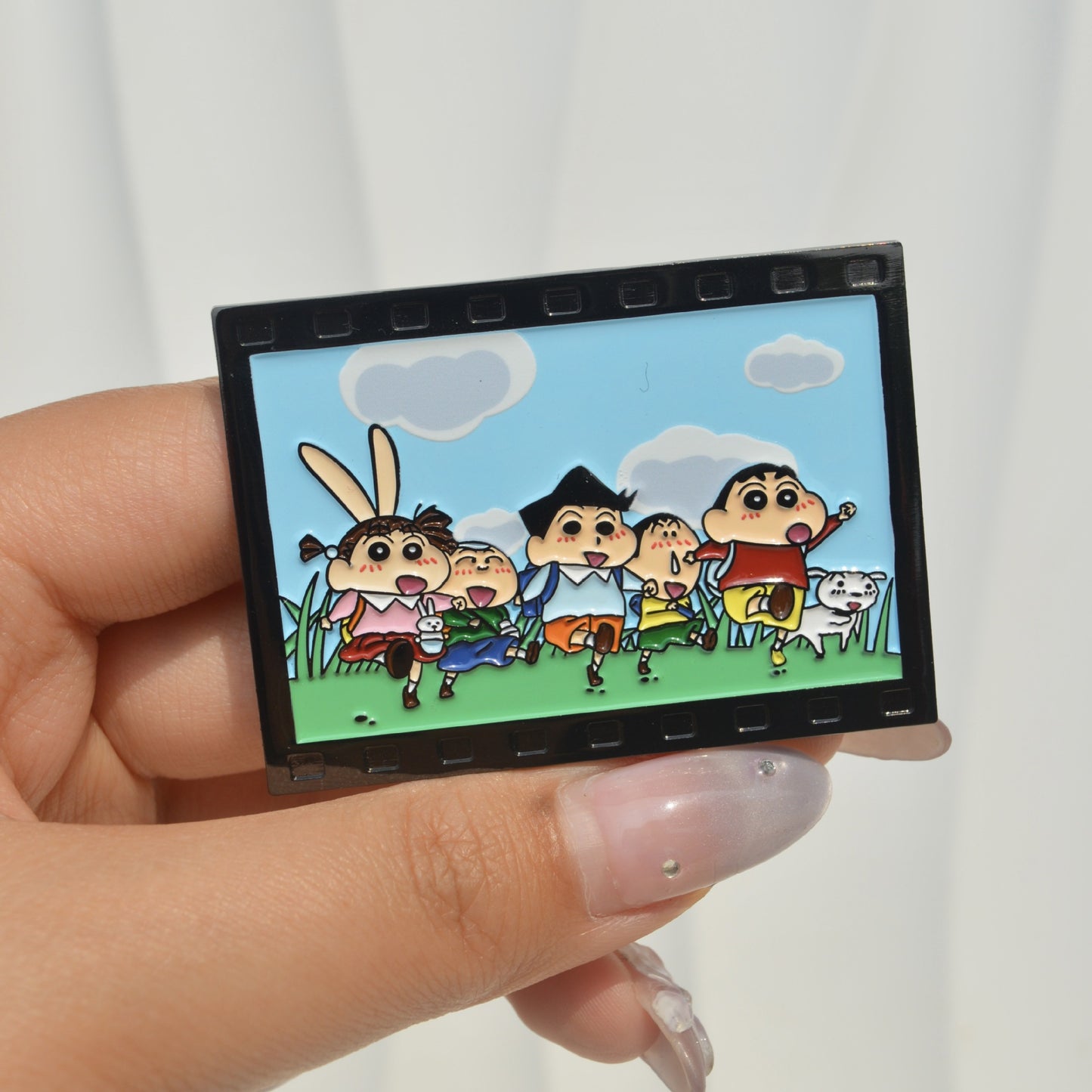 Crayon Shin-chan Kasukabe Defense Force Pin