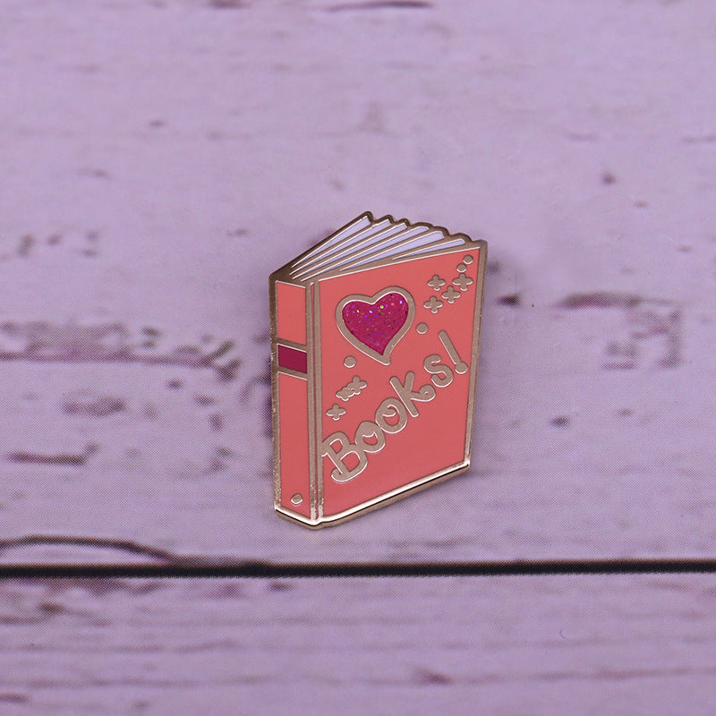 Magic Literature Book Flash Pin