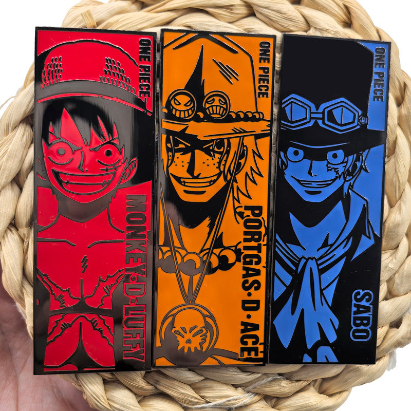 One Piece Luffy Zoro Pin