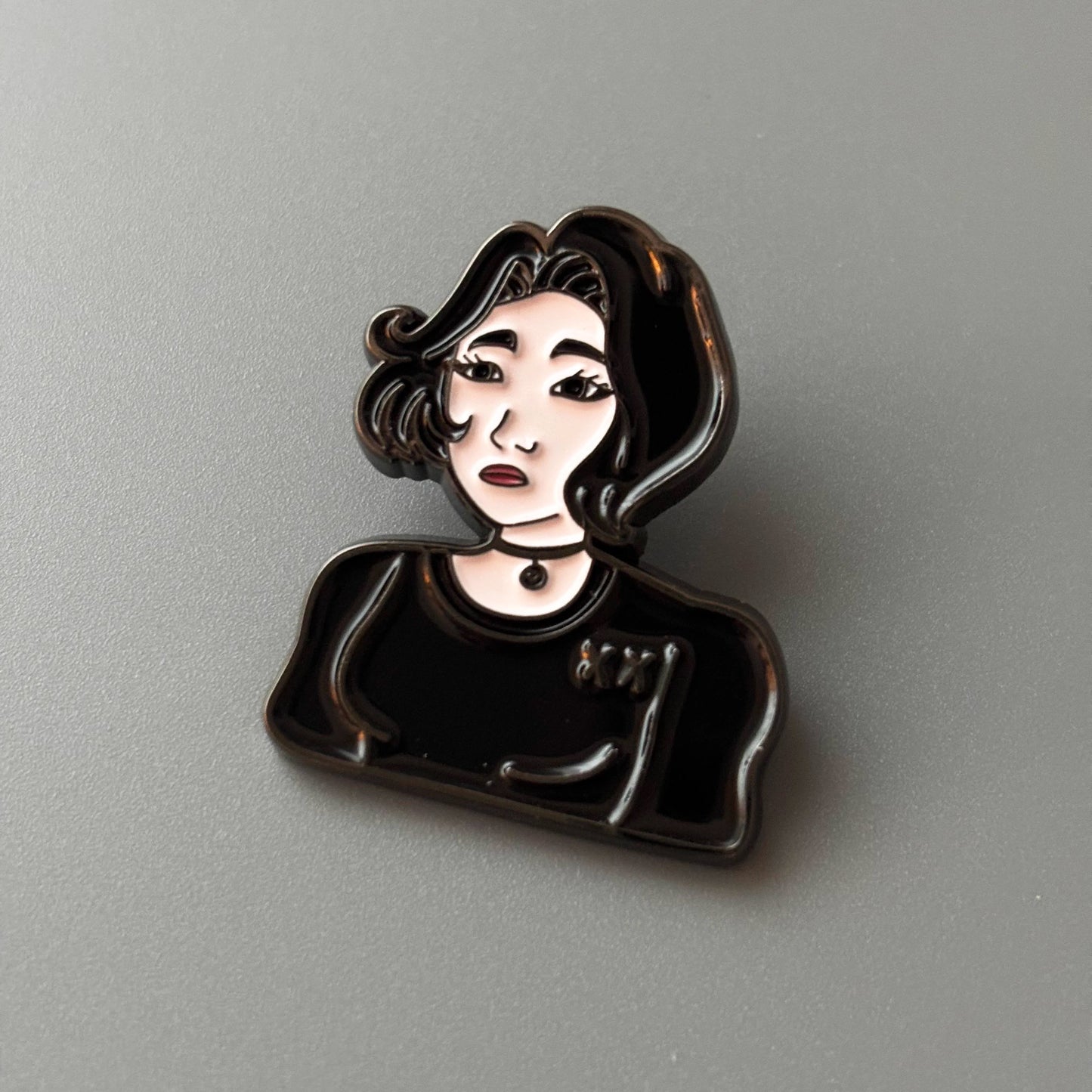 Doomer Girl Post-Punk Pin