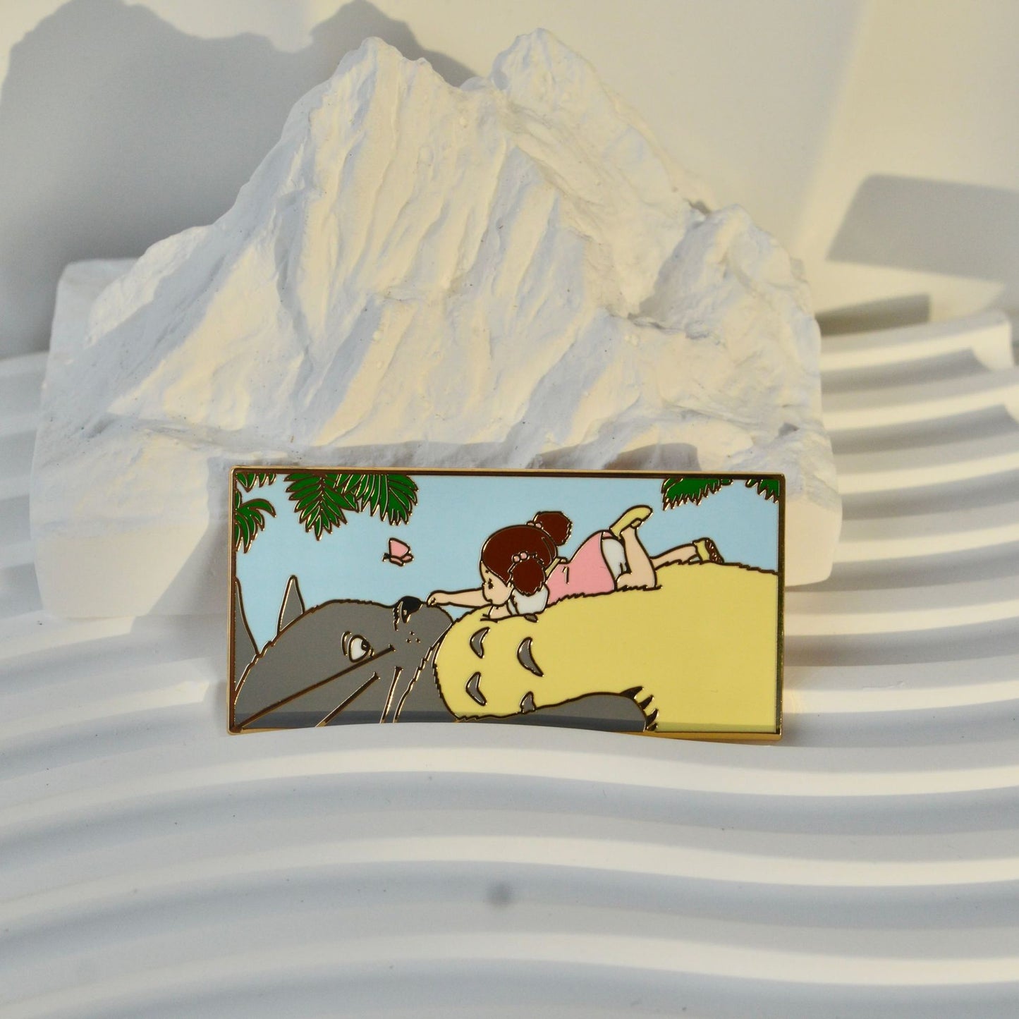 My Neighbor Totoro: Miyazaki on Totoro's Chest Pin