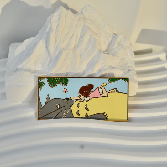 My Neighbor Totoro: Miyazaki on Totoro's Chest Pin