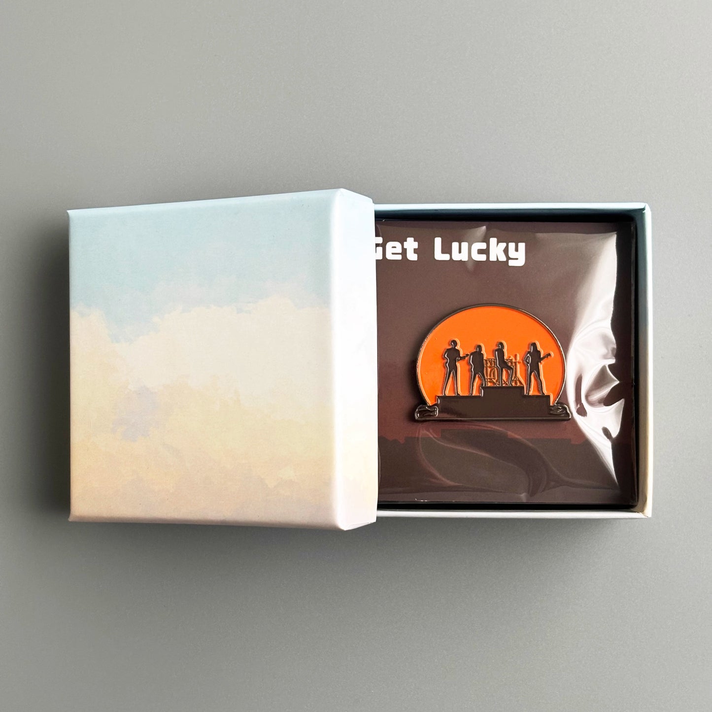Daftpunk Stupid Punk Get Lucky Lucky Pin