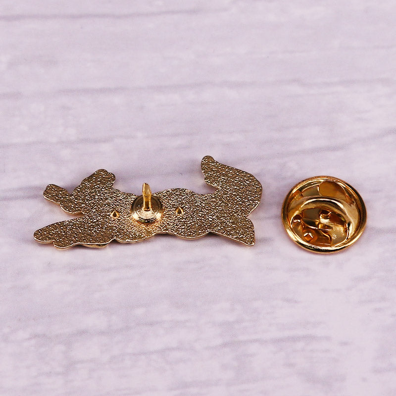 Red Little Fox Pin