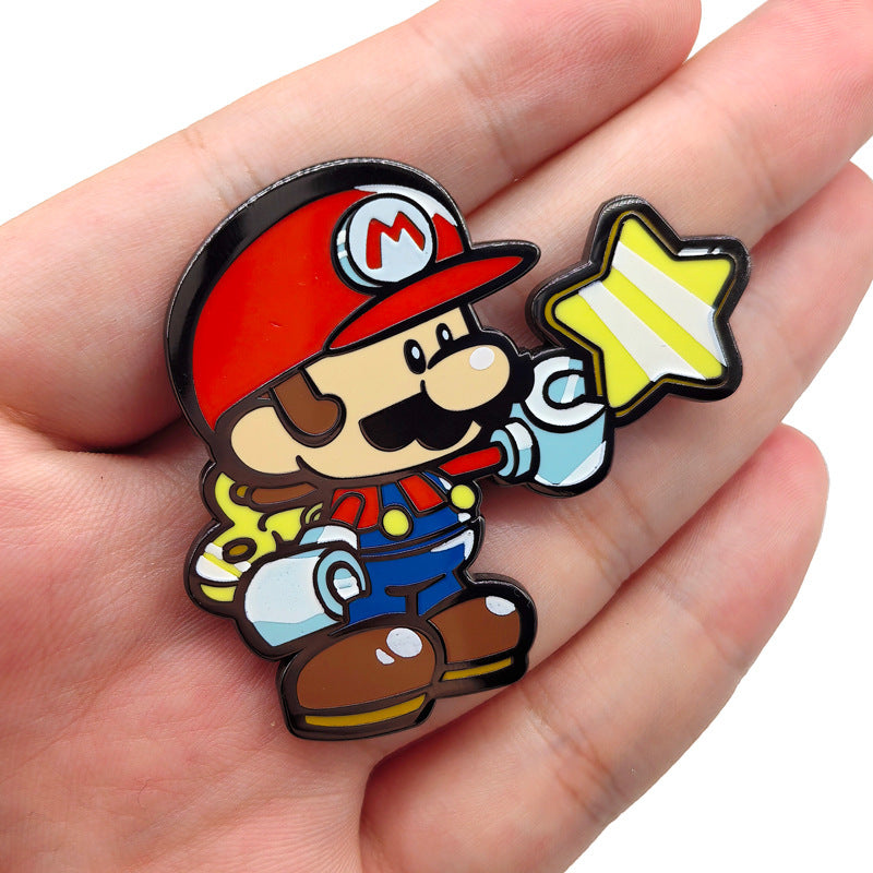 Mixed World Monster Elf Cartoon Pin