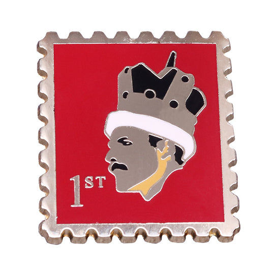 Freddie Mercury Stamp Queen Pin