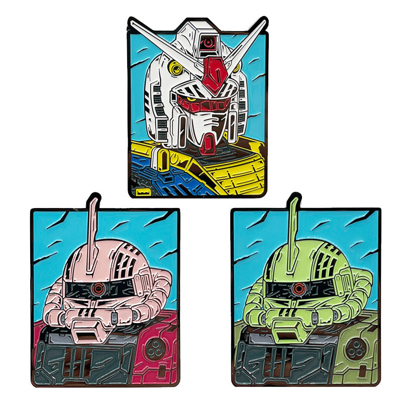 Gundam Zaku Robot Cartoon Pin
