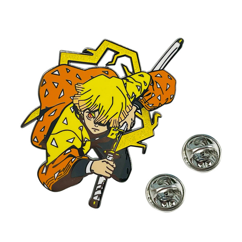 Demon Slayer: Kimetsu no Yaiba - Zenitsu Agatsuma Thunderclap and Flash Pin
