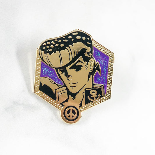 JoJo's Bizarre Adventure Josuke Higashikata Flash Pin