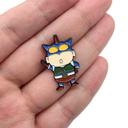 Crayon Shin-chan Ultraman Cartoon Pin