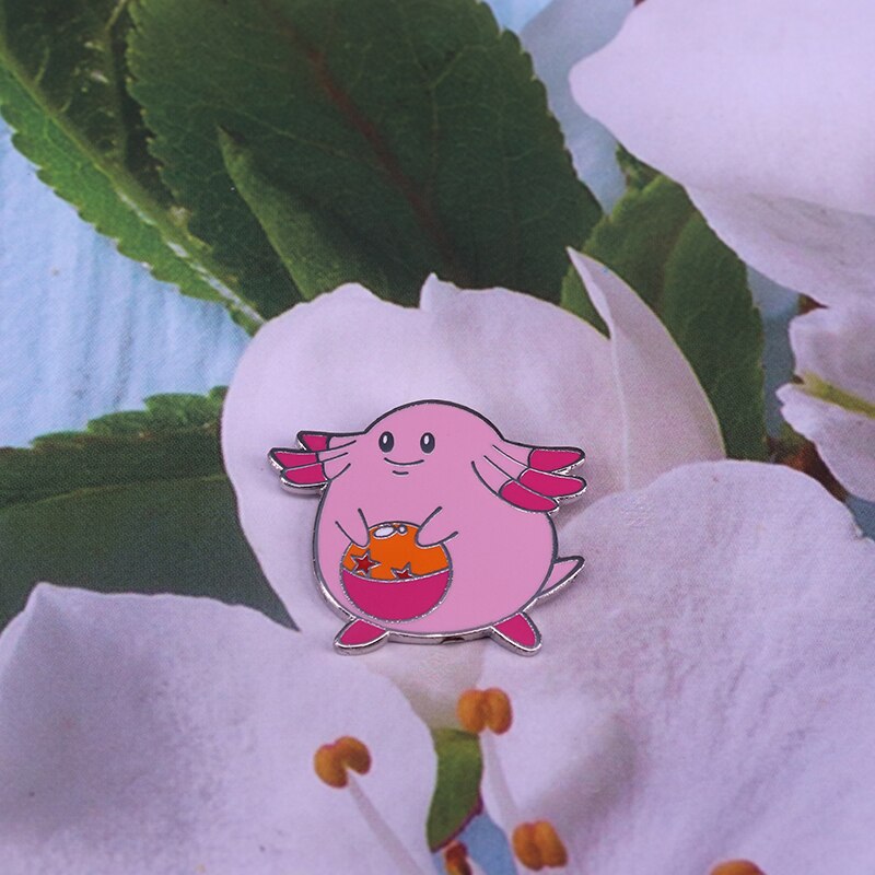 Pokemon Chansey And Dragon Ball Pin