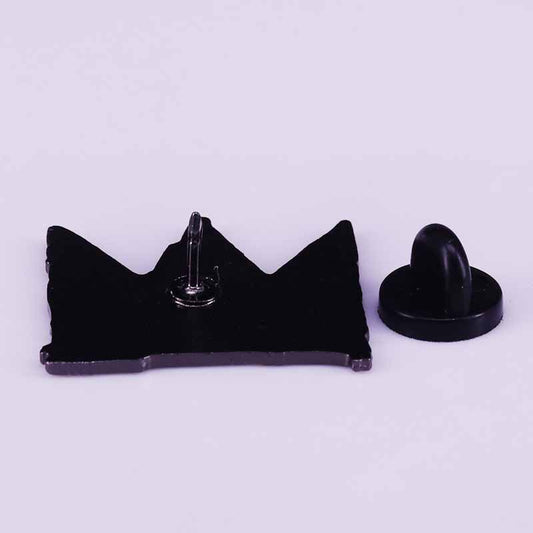 Basquiat Crown Pin