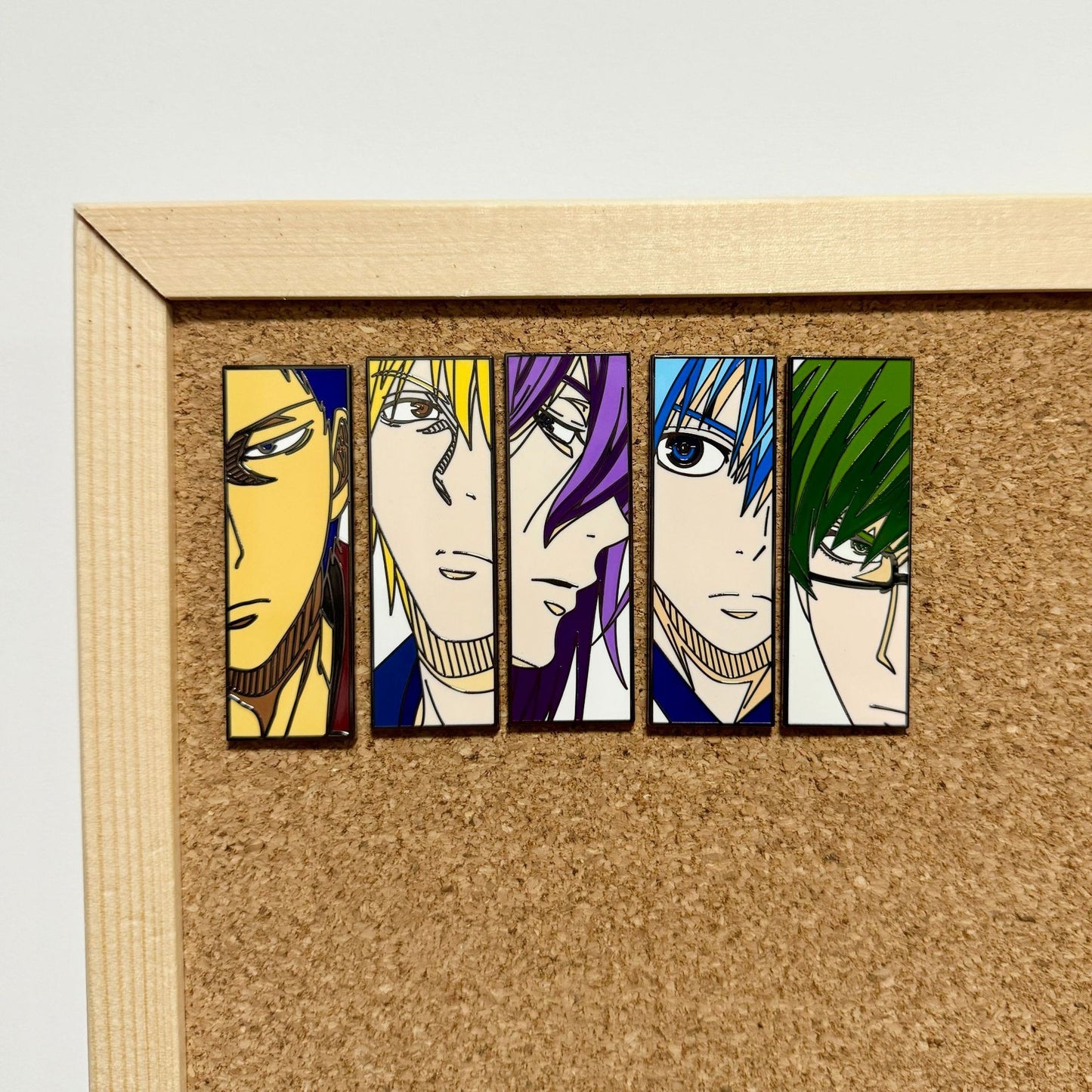 Kuroko's Basketball Kise Ryota Midorima Shintaro Murasakibara Atsushi Kuroko Tetsuya Aomine Daiki Pin