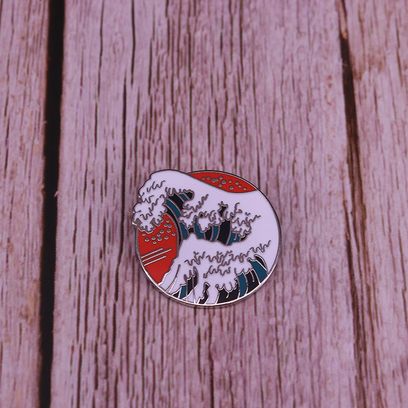 The Great Wave Off Kanagawa Pin